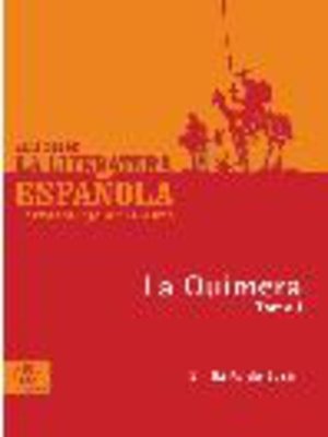 cover image of La Quimera, Tomo 1